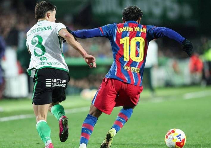 巴萨20桑坦德竞技，费兰托雷斯建功，亚马尔破门