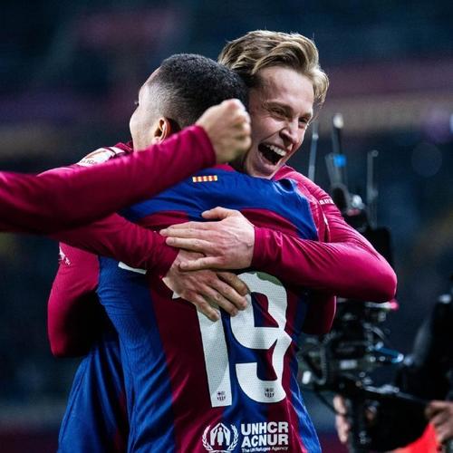 巴萨11连胜终结！德容炮轰主裁：沟通无果还吃牌，补时不公太离谱