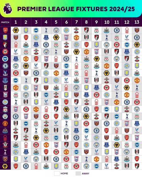 英超赛程集锦，英超赛程20202021