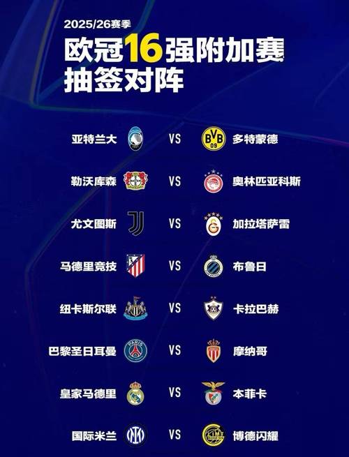 欧冠附加赛对阵时间表，欧冠附加赛赛程规则？